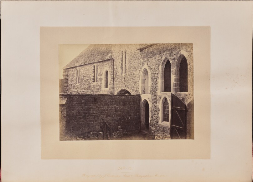 Interior View of the Guard-room of the Privates, that of the Yeomen of the Guard, and the Window of the Constable's Chamber between the Two