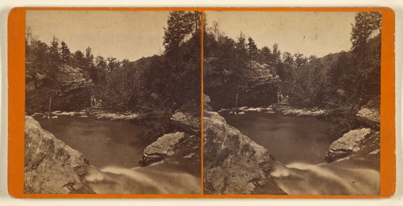 Lake Seclusion, from above. [Lookout Mountain, Tenn.]