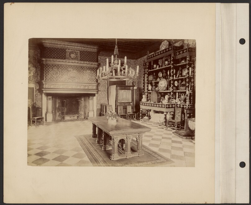 Chateau de Chenonceau, La salle a manger