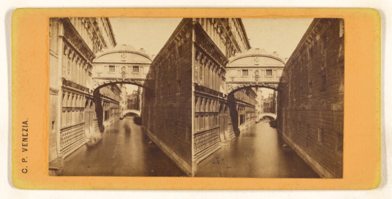 Bridge of Sighs. [Venice, Italy]