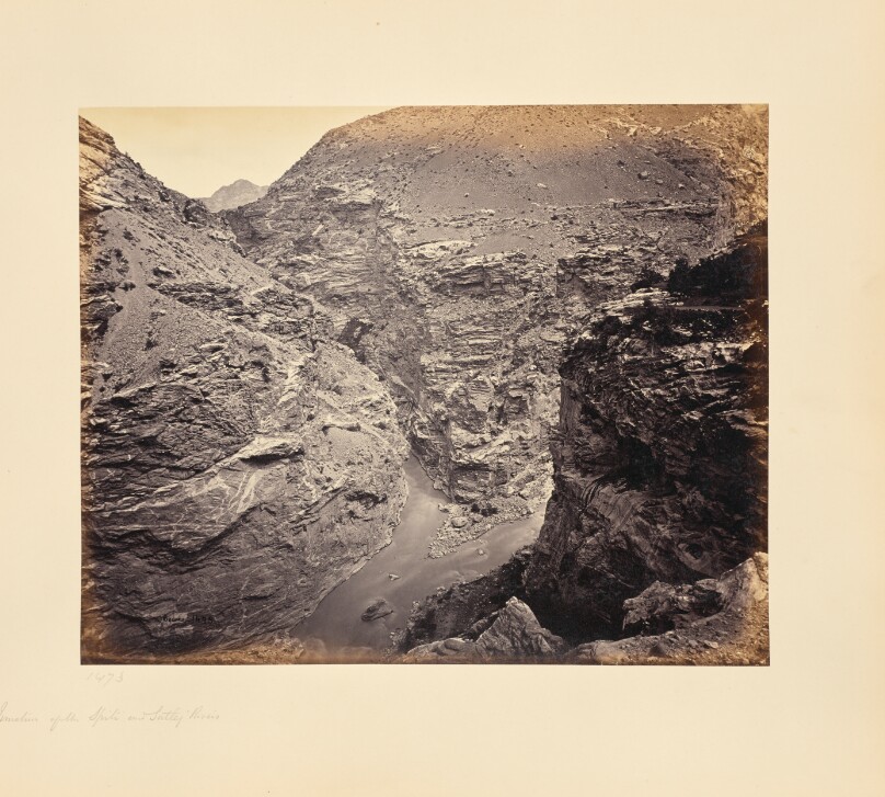 The Junction of the Spiti and Sutlej Rivers