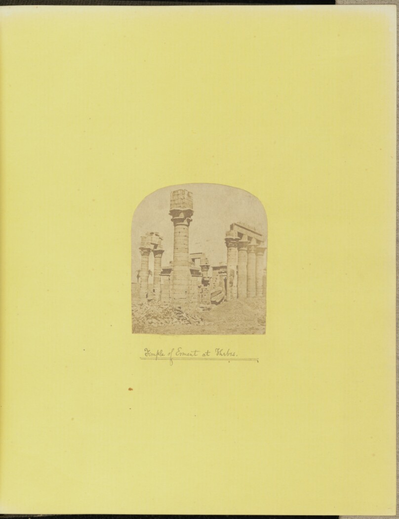 Temple of Erment at Thebes