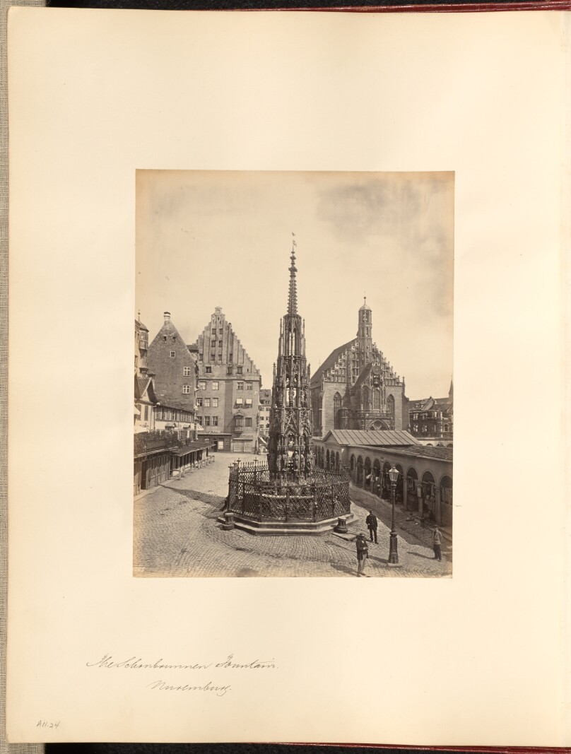 The Schonerbrunnen Fountain, Nuremburg