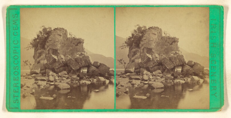Killarney. The Colleen Bawn Rock, Torc Lake.
