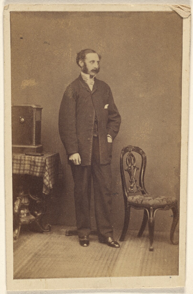 [Unidentified man with moustache & muttonchops, standing]