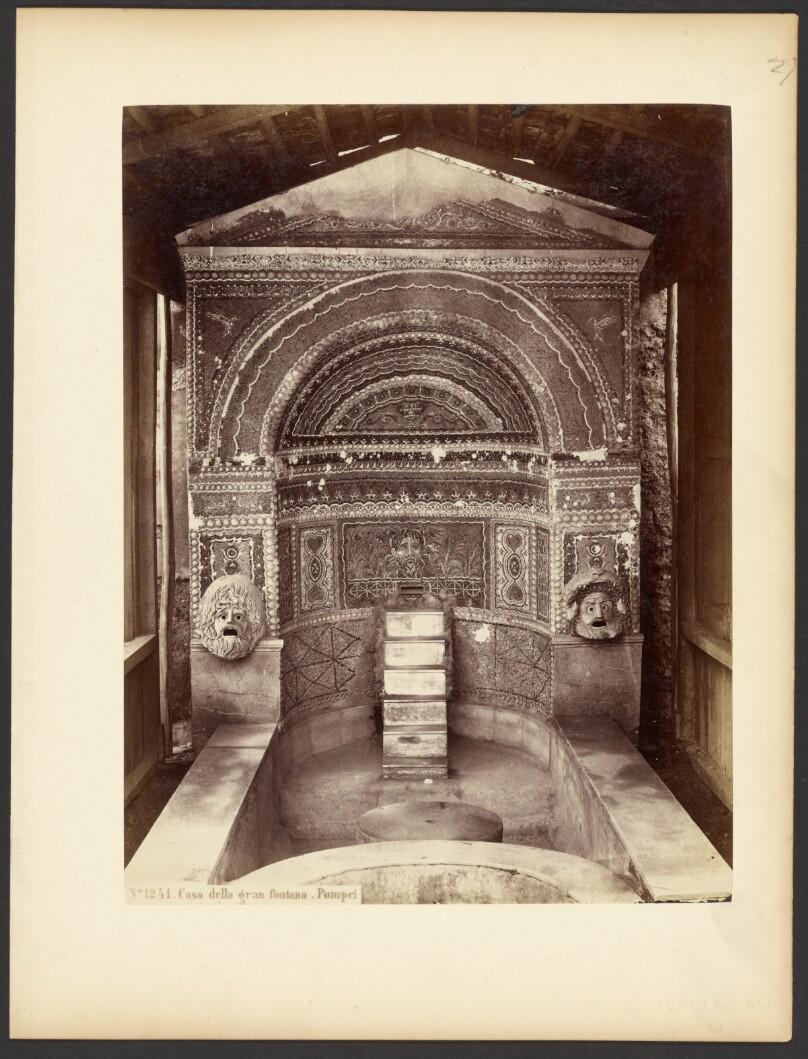 Casa della gran fontana. Pompei.