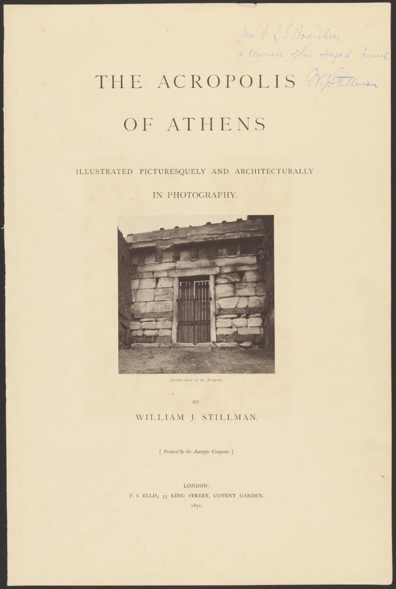 Ancient Gate of the Acropolis.