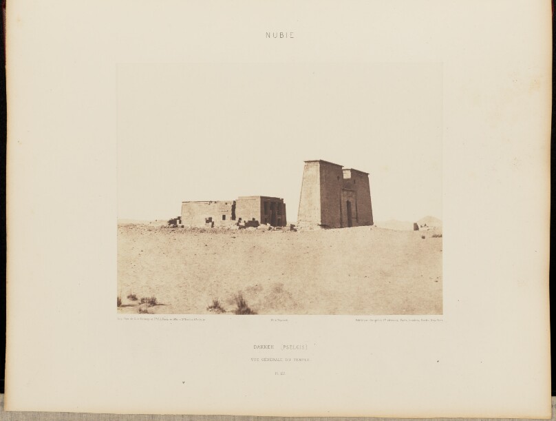 Dakkeh (Pselcis). Vue Générale du Temple