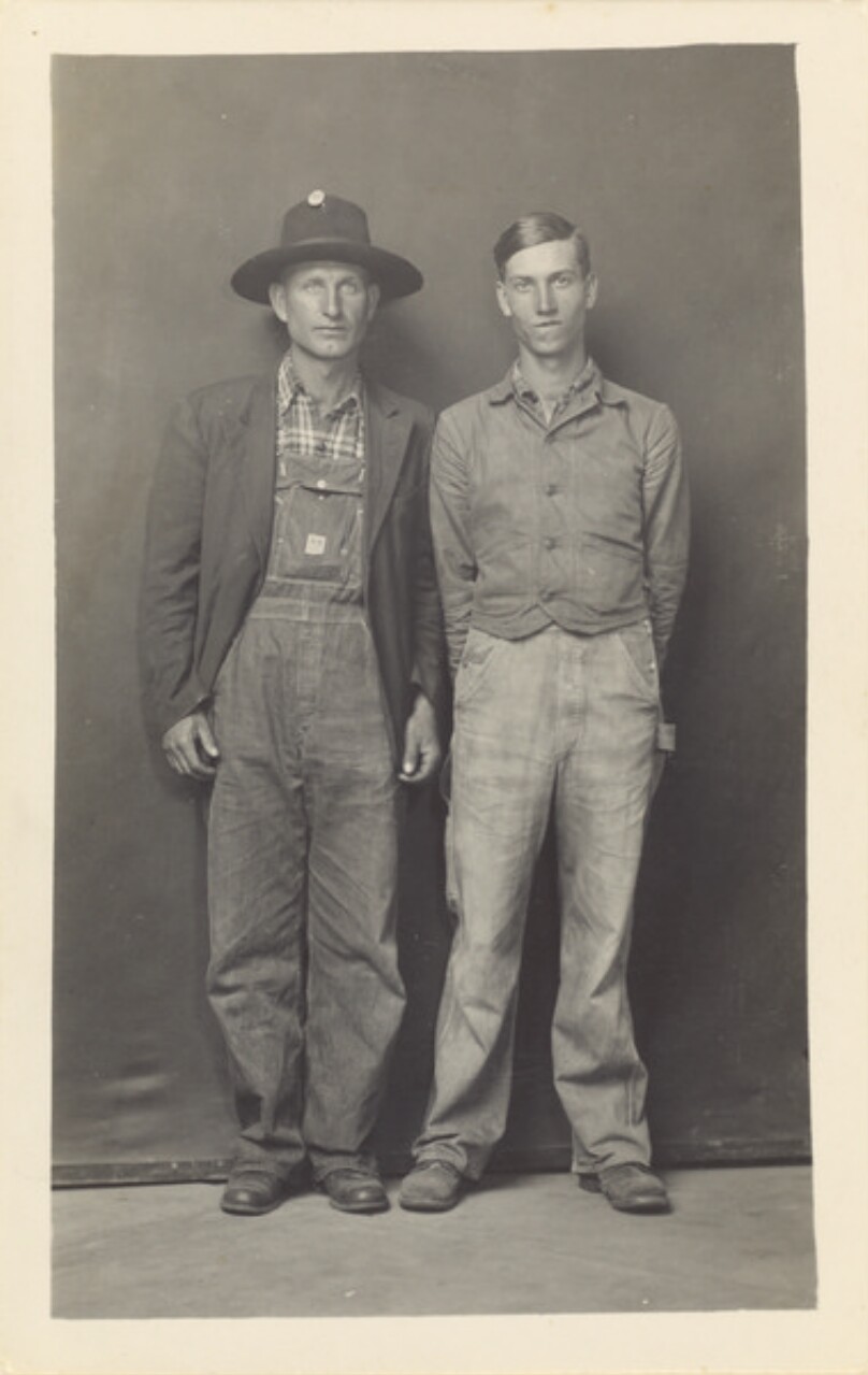 [Portrait of Amos and Elmer Lawson]