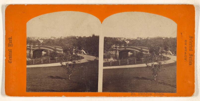 Bow Bridge. [Central Park, New York City]