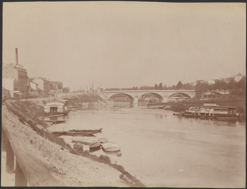 [View along river]