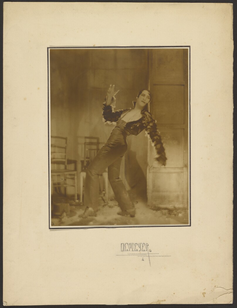 [Portrait of Hubert Stowitts in Spanish Costume]