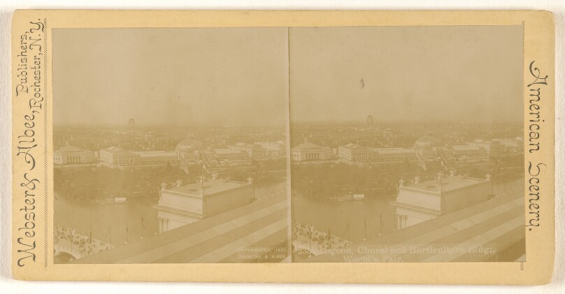 Lagoon, Choral and Horticultural Bldg., World's Fair.