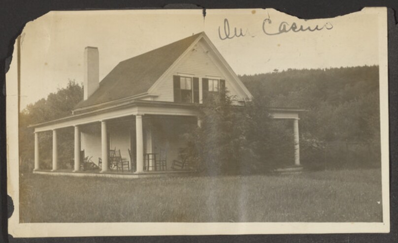 [Country house with porch]