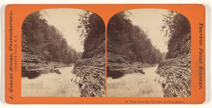 View from the Narrows, looking down.