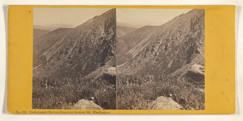 Tuckerman's Ravine, from near Summit Mt. Washington, N.H.