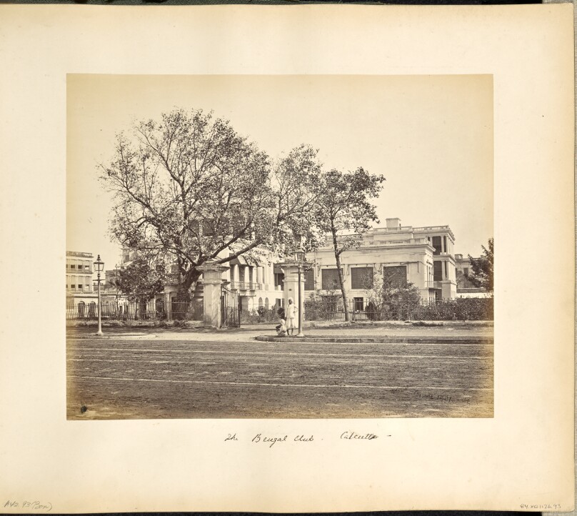 Calcutta; The Bengal Club