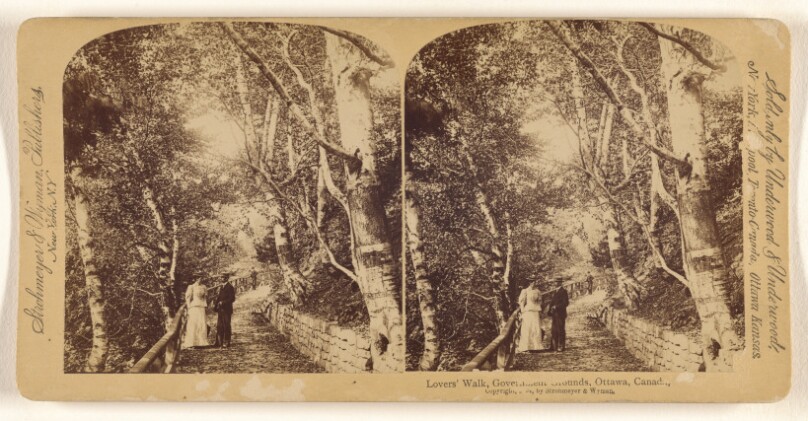 Lovers' Walk, Government Grounds, Ottawa, Canada