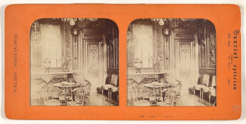 Salon Sculpte, (Chateau de St. Cloud).