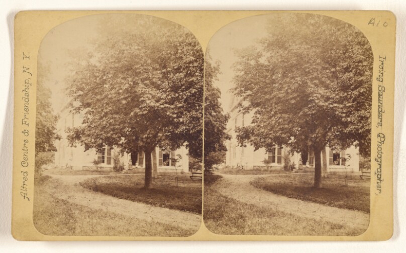 [View of Alfred Centre or Friendship, N.Y.]