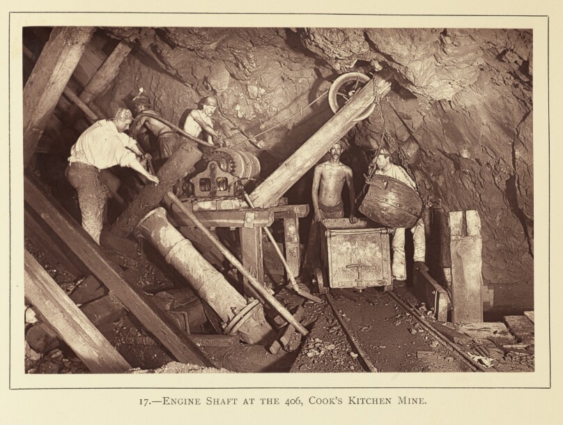 Engine Shaft at the 406, Cook's Kitchen Mine