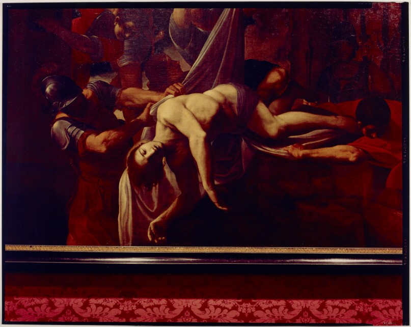 Malibu, California, 1991 [Lodovico Carracci (Italian, 1555-1619), 1612, Oil on Canvas, 65 x 91 inches (167 x 233 cm).  The J. Paul Getty Museum, 72.PA.14 (detail)]