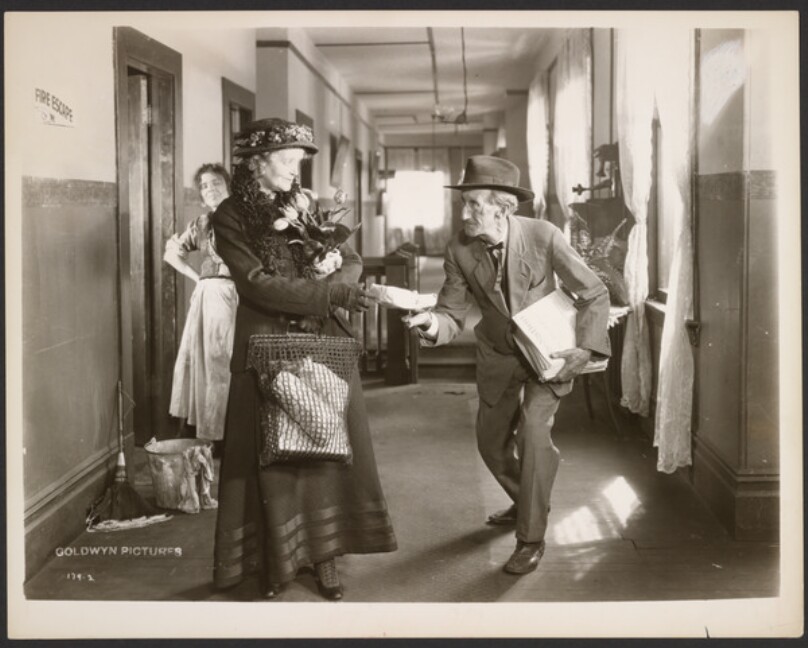 Untitled Movie Production Still from Von Stroheim's "Greed" (1925)