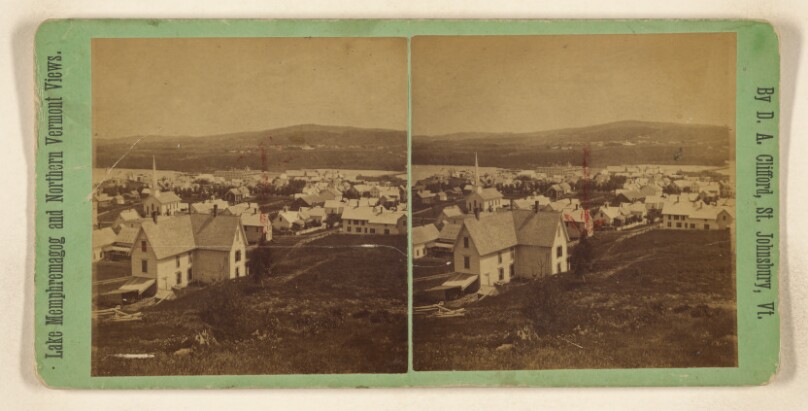 Newport, Vermont, From Prospect Hill.