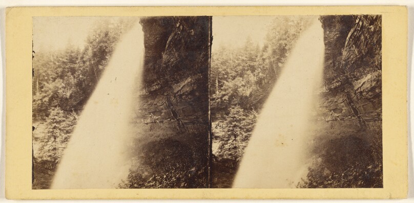 Kauterskill Fall, From Under the Bluff.