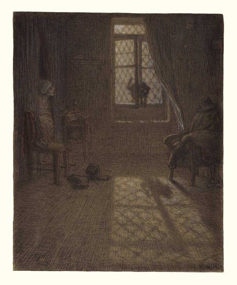 "Le chat" or The Cat at the Window
