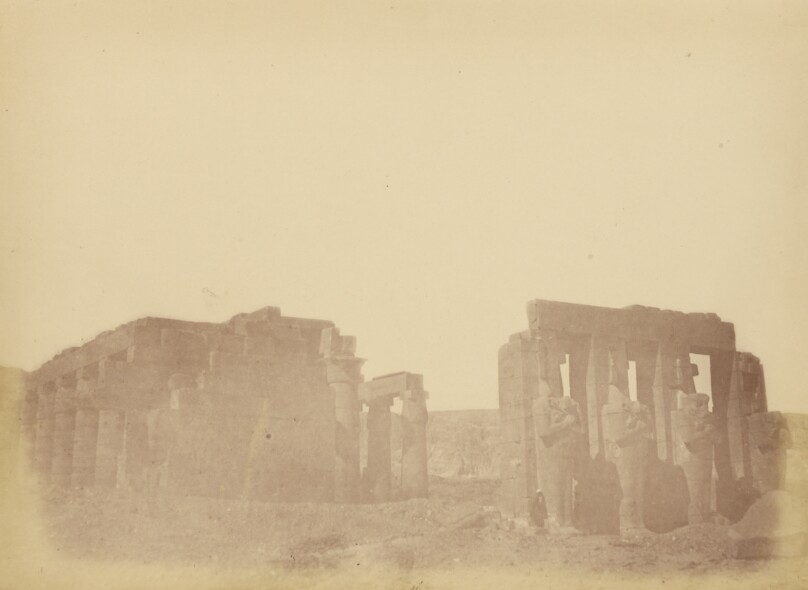 [Overview of the Ramesseum]