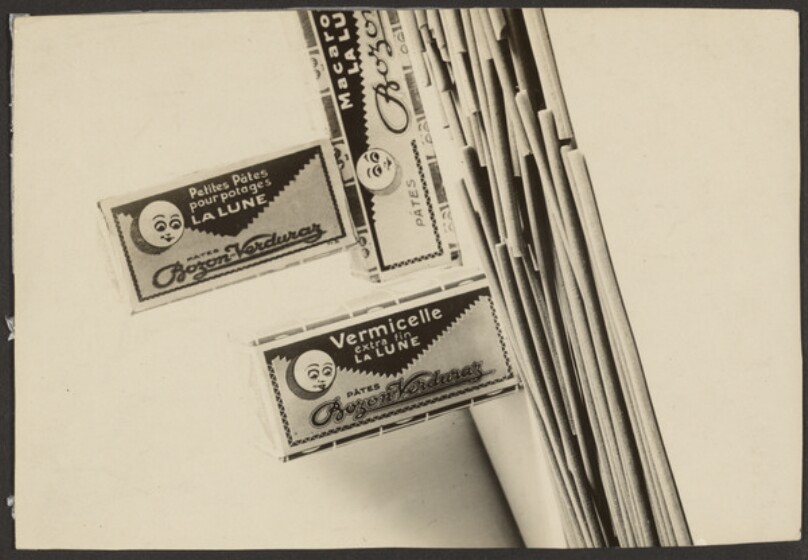 Advertising Photo for Macaroni (Reklamephoto fur Maccaroni [sic])