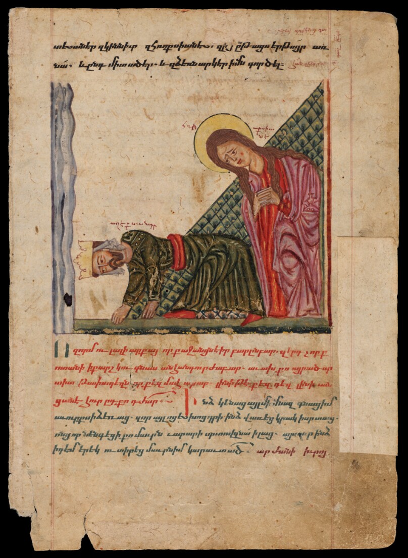 The Poisoned Alexander Attempts to Drown Himself