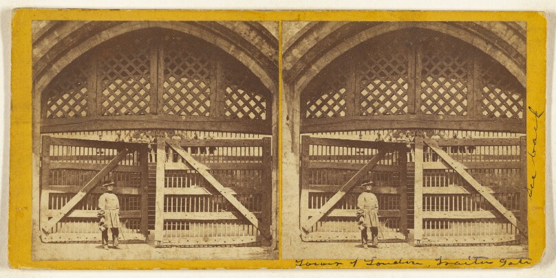[The Tower of London. Traitor's Gate]