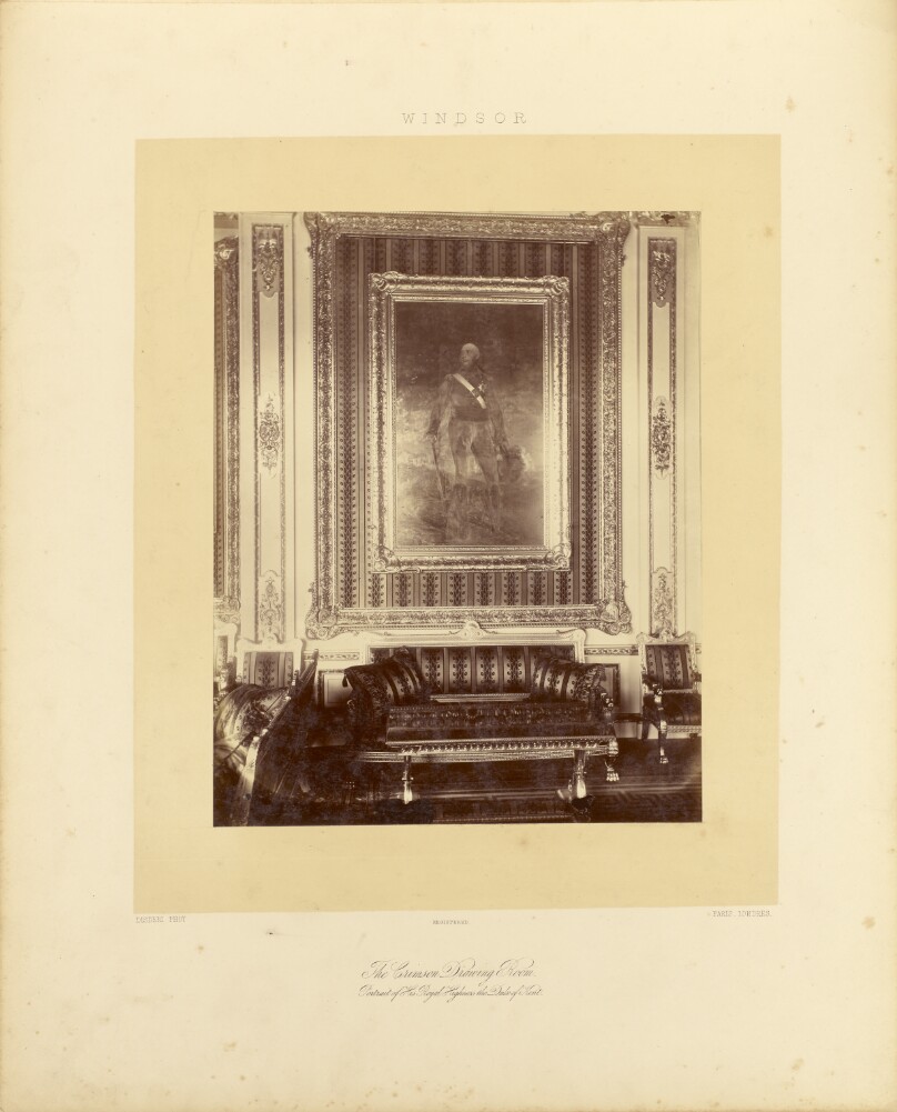 The Crimson Drawing Room. Portrait of His Royal Highness the Duke of Kent