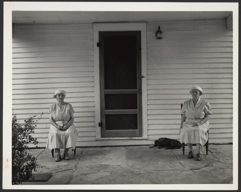 [The Farmer Twins, Stinesville, Indiana]