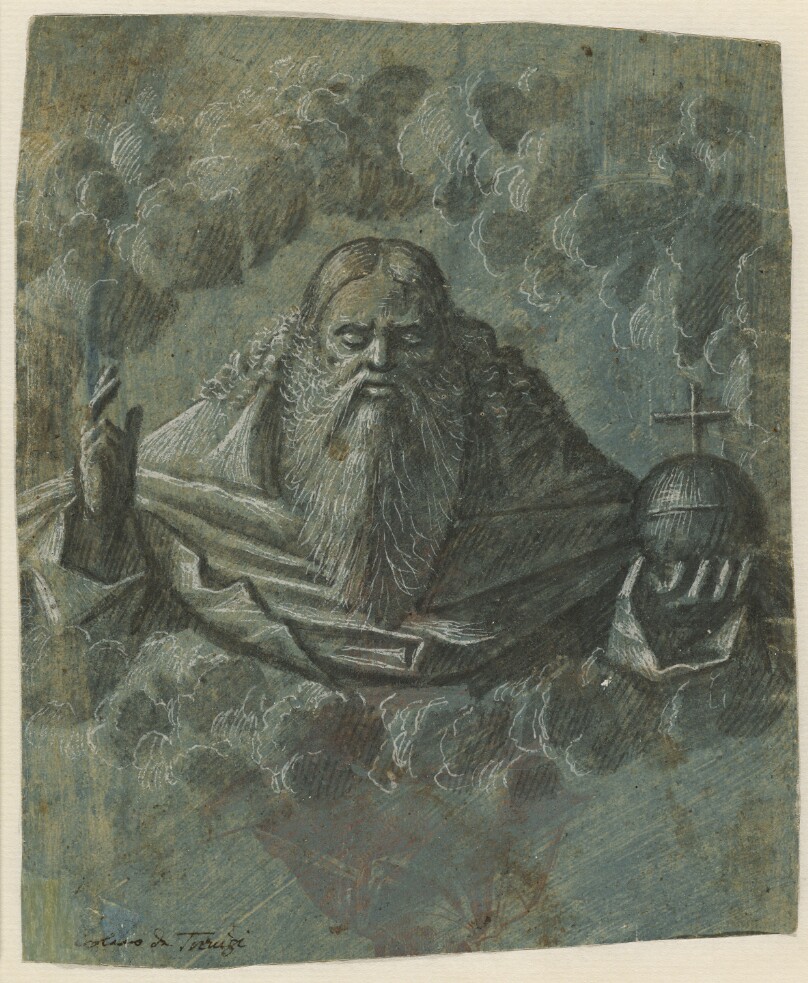 God the Father (recto); Standing Christ (verso)