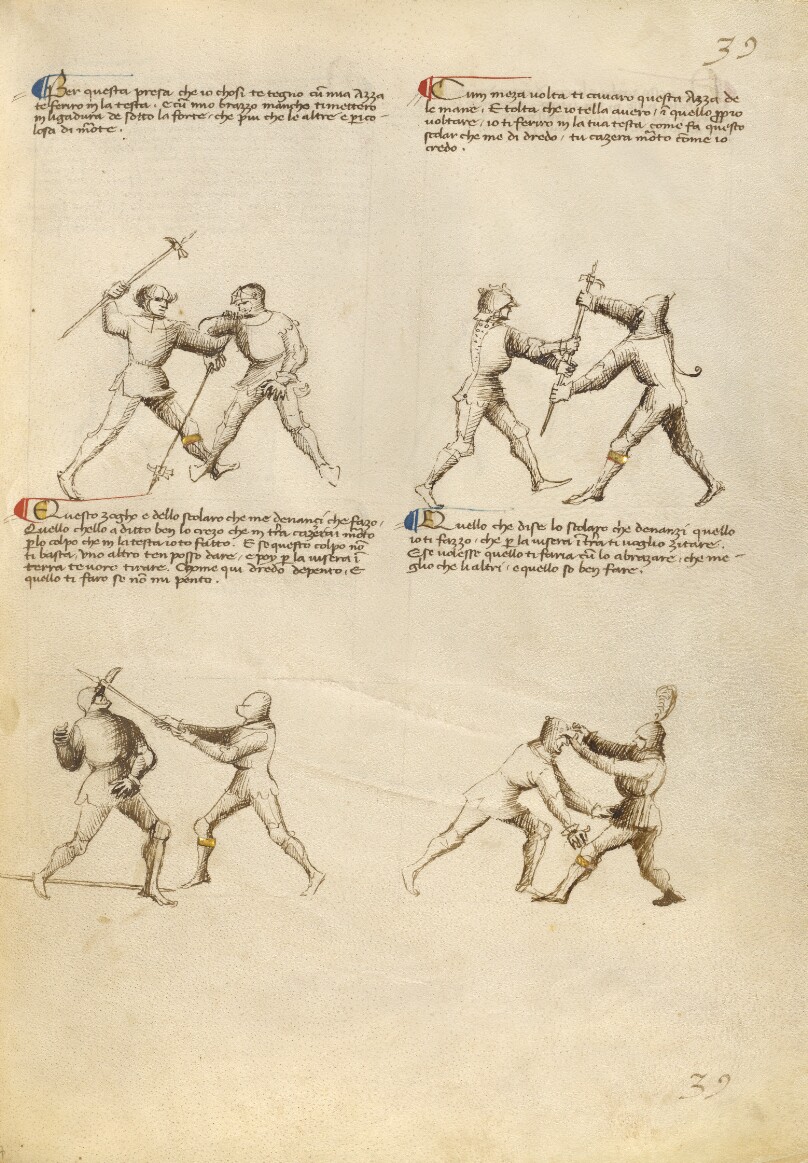 Combat with Pollaxe