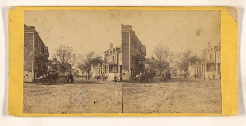 [Bay Street looking west, Beaufort, South Carolina]