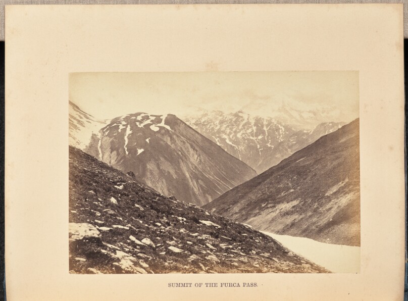 Summit of the Furca Pass