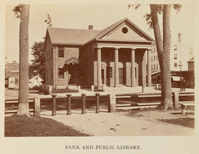 Bank and Public Library