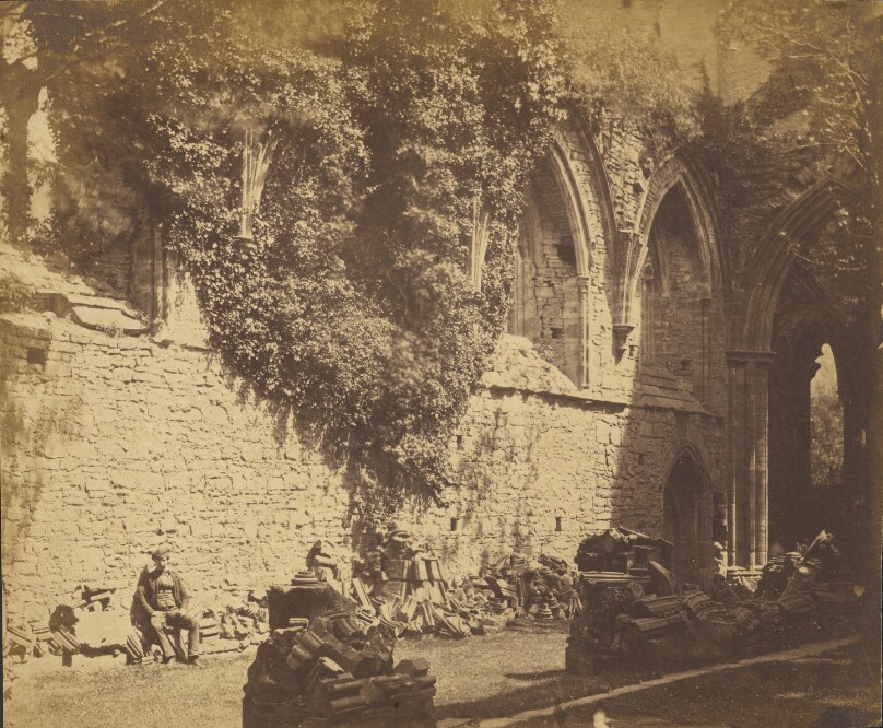 [Aisle of Tintern Abbey]