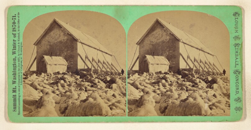 Depot - Observatory - 60 feet long. 25 high, and 22 wide. [Mt. Washington, N.H.]