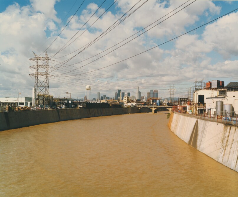The Los Angeles River from Soto Street, Vernon