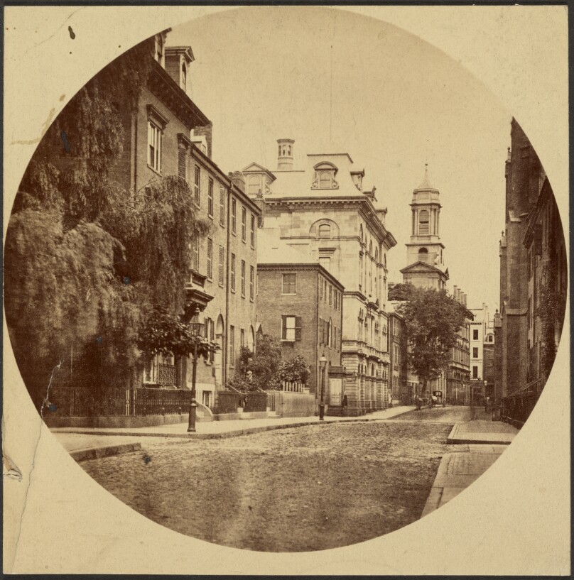 Chauncy Street from Exeter Place