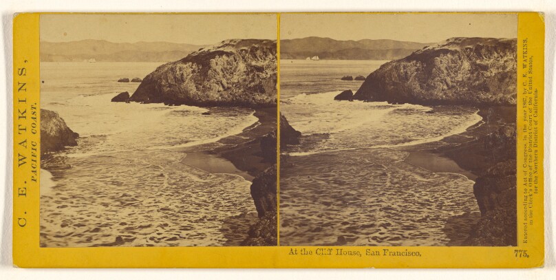 At the Cliff House, San Francisco.