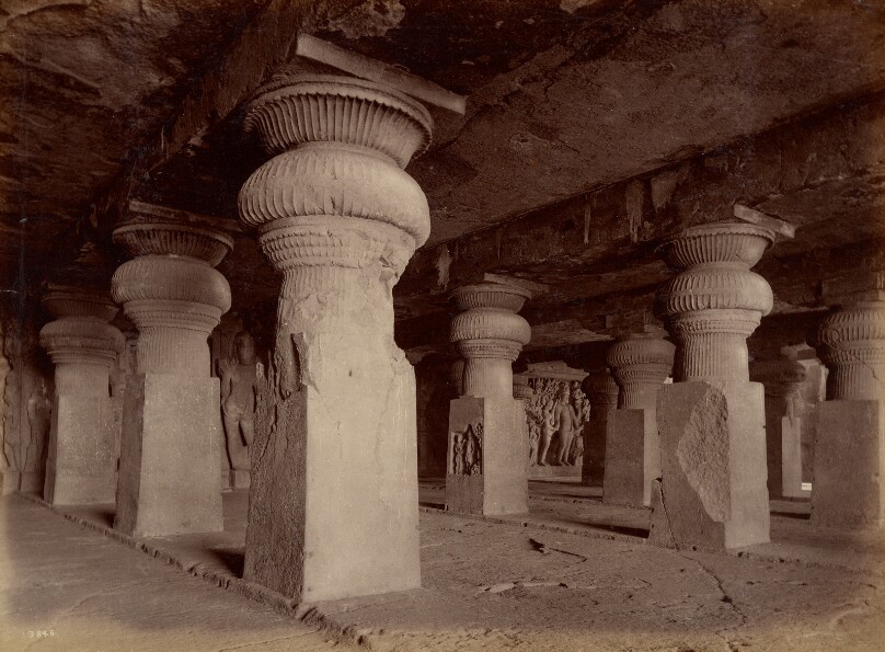 Interior of Seeta Cave, Ellora