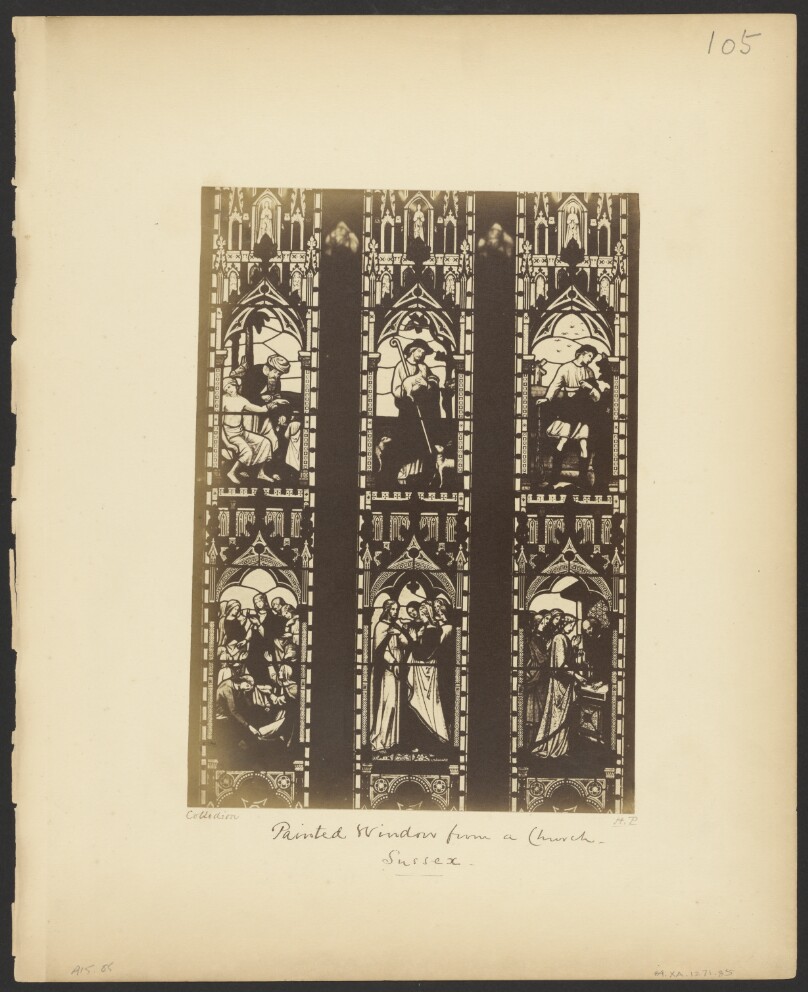 Painted Window from a Church, Sussex