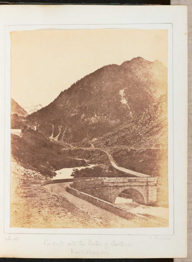 [View of Cauterets with the Baths of Rulliere]