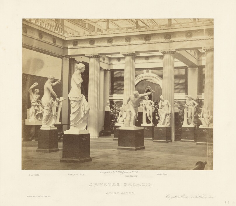 Crystal Palace, Greek Court